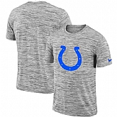Indianapolis Colts Nike Heathered Black Sideline Legend Velocity Travel Performance T-Shirt,baseball caps,new era cap wholesale,wholesale hats