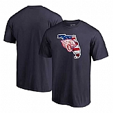 Jacksonville Jaguars Navy NFL Pro Line by Fanatics Branded Banner State T Shirt,baseball caps,new era cap wholesale,wholesale hats