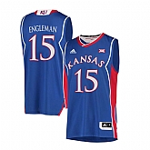 Kansas Jayhawks 15 Howard Engleman Blue Throwback College Basketball Jersey Dzhi,baseball caps,new era cap wholesale,wholesale hats