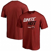 Miami Heat Fanatics Branded 2018 NBA Playoffs Slogan T-Shirt Cardinal,baseball caps,new era cap wholesale,wholesale hats