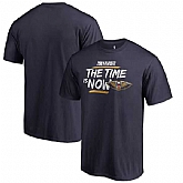 New Orleans Pelicans Fanatics Branded 2018 NBA Playoffs Bet Slogan T-Shirt Navy,baseball caps,new era cap wholesale,wholesale hats