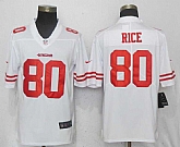 Nike 49ers 80 Jerry Rice White Vapor Untouchable Limited Jersey,baseball caps,new era cap wholesale,wholesale hats