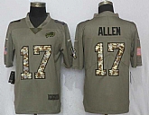 Nike Bills 17 Josh Allen Olive Vapor Salute To Service Limited Jersey,baseball caps,new era cap wholesale,wholesale hats