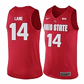 Ohio State Buckeyes 14 Joey Lane Red College Basketball Jersey Dzhi,baseball caps,new era cap wholesale,wholesale hats