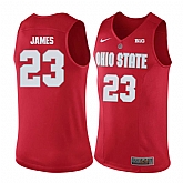 Ohio State Buckeyes 23 Sampson James Red College Basketball Jersey Dzhi,baseball caps,new era cap wholesale,wholesale hats