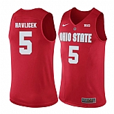 Ohio State Buckeyes 5 John Havlicek Red College Basketball Jersey Dzhi,baseball caps,new era cap wholesale,wholesale hats