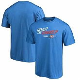 Oklahoma City Thunder Fanatics Branded 2018 NBA Playoffs Slogan T-Shirt Blue,baseball caps,new era cap wholesale,wholesale hats