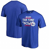 Philadelphia 76ers Fanatics Branded 2018 NBA Playoffs Bet Slogan T-Shirt Royal,baseball caps,new era cap wholesale,wholesale hats