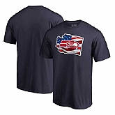 Seattle Seahawks Navy NFL Pro Line by Fanatics Branded Banner State T Shirt,baseball caps,new era cap wholesale,wholesale hats
