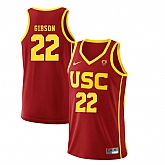 USC Trojans 22 Taj Gibson Red College Basketball Jersey Dzhi,baseball caps,new era cap wholesale,wholesale hats