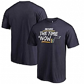 Utah Jazz Fanatics Branded 2018 NBA Playoffs Bet Slogan T-Shirt Navy,baseball caps,new era cap wholesale,wholesale hats