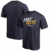Utah Jazz Fanatics Branded 2018 NBA Playoffs Slogan T-Shirt Navy,baseball caps,new era cap wholesale,wholesale hats