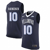 Villanova Wildcats 10 Donte DiVincenzo Navy College Basketball Elite Jersey Dzhi,baseball caps,new era cap wholesale,wholesale hats