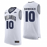 Villanova Wildcats 10 Donte DiVincenzo White College Basketball Elite Jersey Dzhi,baseball caps,new era cap wholesale,wholesale hats