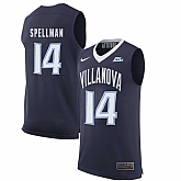 Villanova Wildcats 14 Omari Spellman Navy College Basketball Elite Jersey Dzhi,baseball caps,new era cap wholesale,wholesale hats