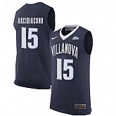 Villanova Wildcats 15 Ryan Arcidiacono Navy College Basketball Elite Jersey Dzhi,baseball caps,new era cap wholesale,wholesale hats