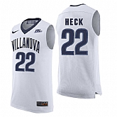 Villanova Wildcats 22 Peyton Heck White College Basketball Elite Jersey Dzhi,baseball caps,new era cap wholesale,wholesale hats