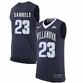 Villanova Wildcats 23 Jermaine Samuels Navy College Basketball Elite Jersey Dzhi,baseball caps,new era cap wholesale,wholesale hats