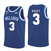 Villanova Wildcats 3 Josh Hart Blue College Basketball Jersey Dzhi,baseball caps,new era cap wholesale,wholesale hats
