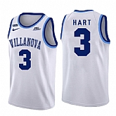 Villanova Wildcats 3 Josh Hart White College Basketball Jersey Dzhi,baseball caps,new era cap wholesale,wholesale hats