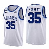 Villanova Wildcats 35 Matt Kennedy White College Basketball Jersey Dzhi,baseball caps,new era cap wholesale,wholesale hats
