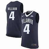 Villanova Wildcats 4 Darrun Hilliard Navy College Basketball Elite Jersey Dzhi,baseball caps,new era cap wholesale,wholesale hats