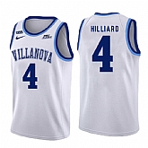 Villanova Wildcats 4 Darrun Hilliard White College Basketball Jersey Dzhi,baseball caps,new era cap wholesale,wholesale hats