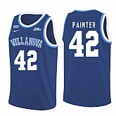 Villanova Wildcats 42 Dylan Painter Blue College Basketball Jersey Dzhi,baseball caps,new era cap wholesale,wholesale hats