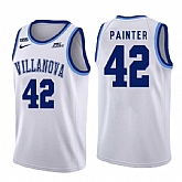 Villanova Wildcats 42 Dylan Painter White College Basketball Jersey Dzhi,baseball caps,new era cap wholesale,wholesale hats