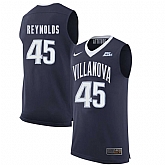 Villanova Wildcats 45 Darryl Reynolds Navy College Basketball Elite Jersey Dzhi,baseball caps,new era cap wholesale,wholesale hats