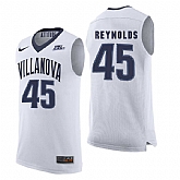 Villanova Wildcats 45 Darryl Reynolds White College Basketball Elite Jersey Dzhi