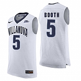 Villanova Wildcats 5 Phil Booth White College Basketball Elite Jersey Dzhi,baseball caps,new era cap wholesale,wholesale hats