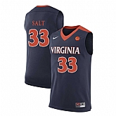 Virginia Cavaliers 33 Jack Salt Navy College Basketball Jersey Dzhi,baseball caps,new era cap wholesale,wholesale hats