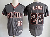Arizona Diamondbacks #22 Jake Lamb Gray Flexbase Jersey Dzhi,baseball caps,new era cap wholesale,wholesale hats