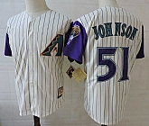 Arizona Diamondbacks #51 Randy Johnson Cream Cooperstown Collection Jersey Dzhi,baseball caps,new era cap wholesale,wholesale hats