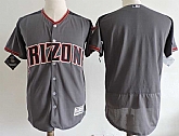 Arizona Diamondbacks Blank Gray Flexbase Jersey Dzhi,baseball caps,new era cap wholesale,wholesale hats