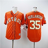 Astros 35 Justin Verlander Orange 2018 Gold Program Cool Base Baseball Jerseys,baseball caps,new era cap wholesale,wholesale hats
