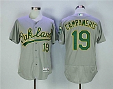 Athletics 19 Bert Campaneris Gray Flexbase Baseball Jerseys,baseball caps,new era cap wholesale,wholesale hats