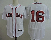 Boston Red Sox #16 Benintendi (No Name) White Flexbase Collection Stitched MLB Jersey Dzhi,baseball caps,new era cap wholesale,wholesale hats