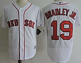 Boston Red Sox #19 Jackie Bradley Jr. White New Cool Base Stitched Jerseys (2) Dzhi,baseball caps,new era cap wholesale,wholesale hats