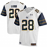 California Golden Bears 28 Patrick Laird White College Football Jersey DingZhi,baseball caps,new era cap wholesale,wholesale hats