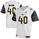 California Golden Bears 40 Chris McCain White College Football Jersey DingZhi,baseball caps,new era cap wholesale,wholesale hats