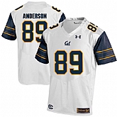 California Golden Bears 89 Stephen Anderson White College Football Jersey DingZhi,baseball caps,new era cap wholesale,wholesale hats