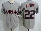 Cleveland Indians #22 Jason Kipnis Gray Cool Base Stitched MLB Jerseys Dzhi,baseball caps,new era cap wholesale,wholesale hats