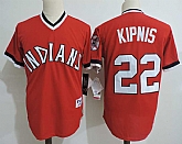 Cleveland Indians #22 Jason Kipnis Red Cooperstown Collection Throwback Stitched MLB Jerseys Dzhi,baseball caps,new era cap wholesale,wholesale hats