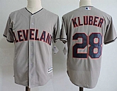 Cleveland Indians #28 Corey Kluber Gray Flexbase Jersey Dzhi,baseball caps,new era cap wholesale,wholesale hats