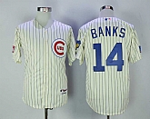 Cubs 14 Ernie Banks Cream 1969 Turn Back The Clcok Baseball Jerseys,baseball caps,new era cap wholesale,wholesale hats