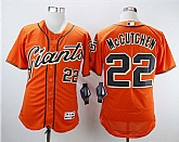 Giants 22 Andrew McCutchen Orange Flexbase Baseball Jerseys,baseball caps,new era cap wholesale,wholesale hats