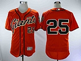 Giants 25 Barry Bonds Orange Flexbase Baseball Jerseys,baseball caps,new era cap wholesale,wholesale hats