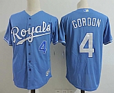 Kansas City Royals #4 Alex Gordon Blue New Cool Base Stitched Jersey Dzhi,baseball caps,new era cap wholesale,wholesale hats